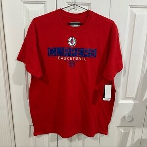 NBA Clippers Shirt Red NWT
